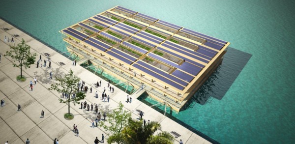 The floating farm