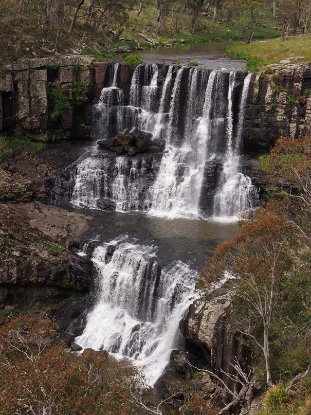 Caravan Adventure: The beautiful Ebor Falls waterfall in the New England Tablelands