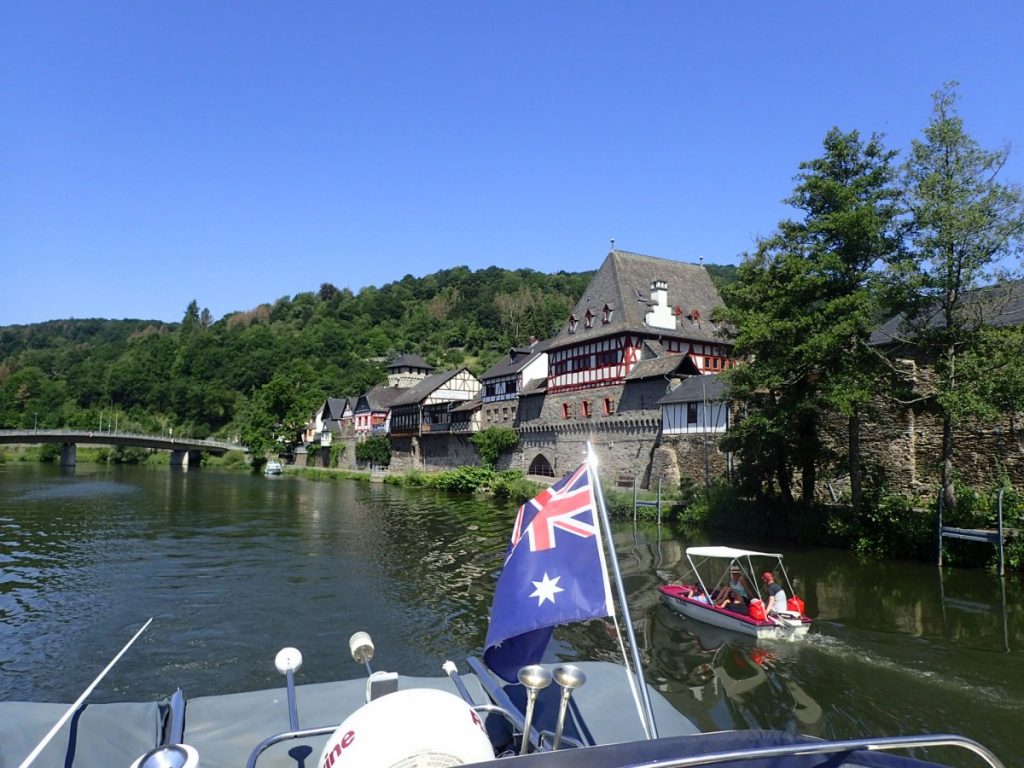 Proudly flying our flag in Germany