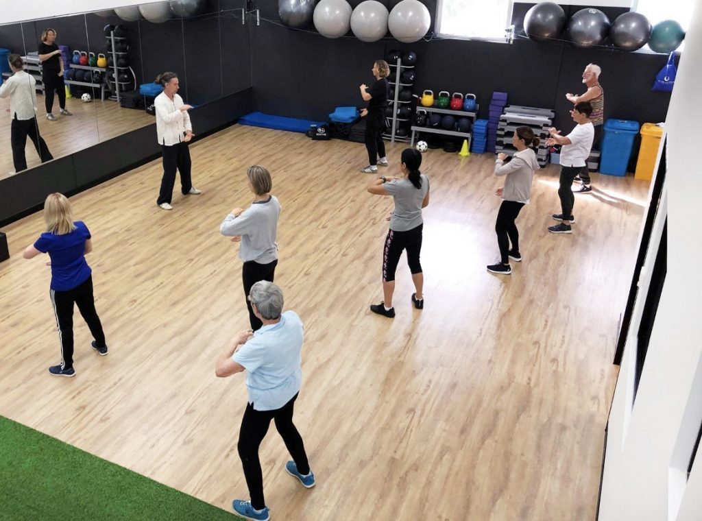 One of the many fitness classes available at Club Active