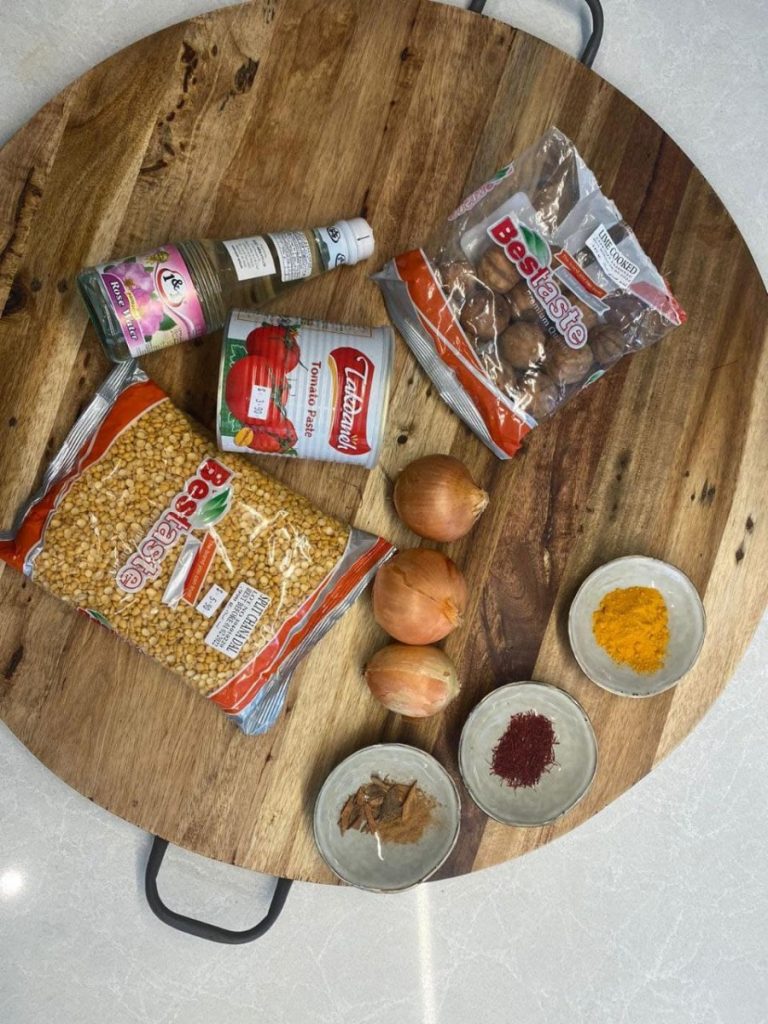 Ghemeh Ingredients